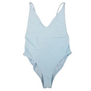 Pamela plunging one piece swimsuit